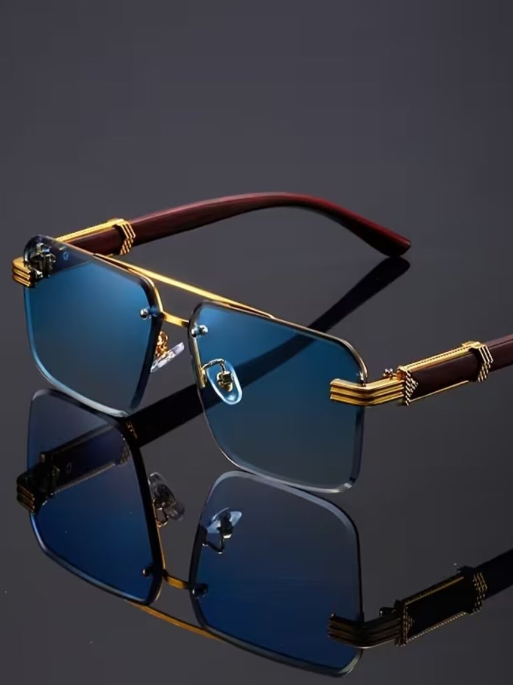 Rimless Sunglasses